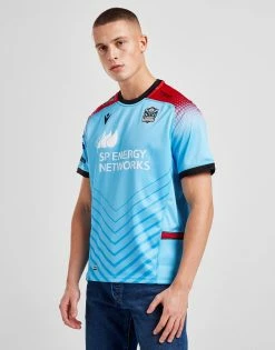 Macron Glasgow Warriors 2022/23 Away Shirt Blå -Herretoj Salg jd 570373 c