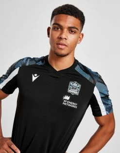 Macron Glasgow Warriors Training Shirt Sort