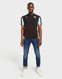 Macron Glasgow Warriors 2022/23 Travel T-Shirt Sort -Herretoj Salg jd 570382 c