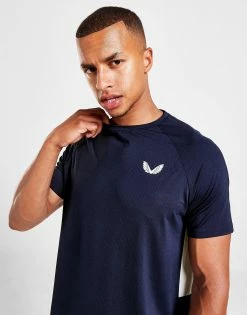 Castore Cobalt T-Shirt Blå -Herretoj Salg jd 570385 b