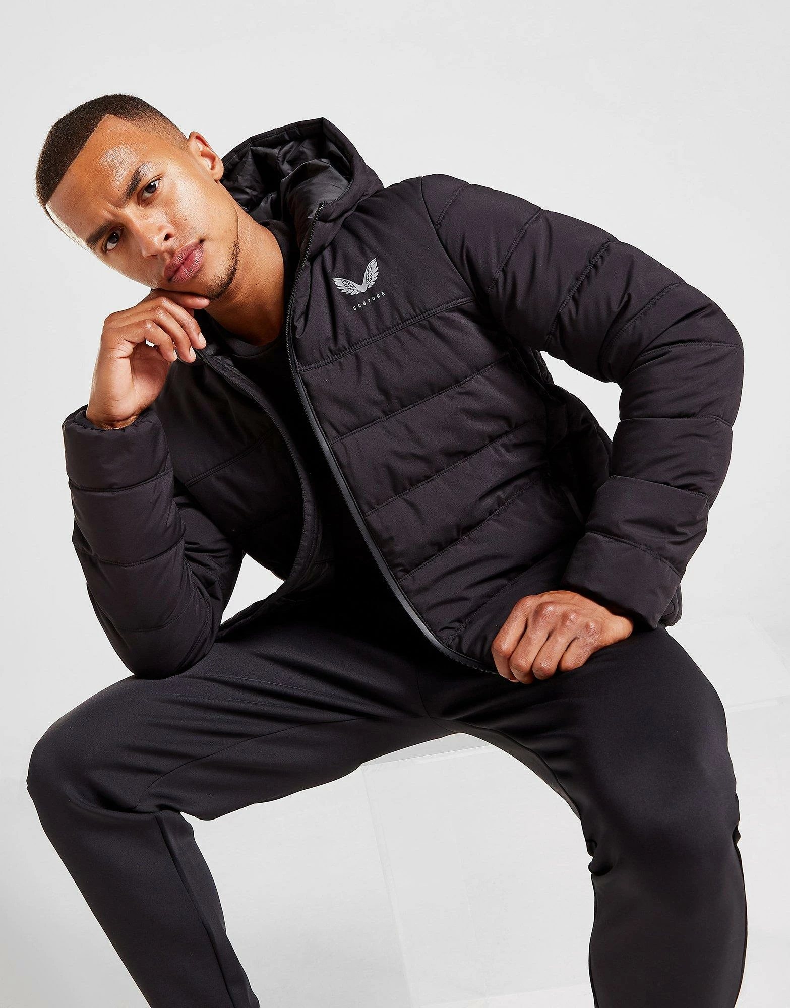 Castore Insulate Padded Jacket Sort 3 Castore Insulate Padded Jacket Sort