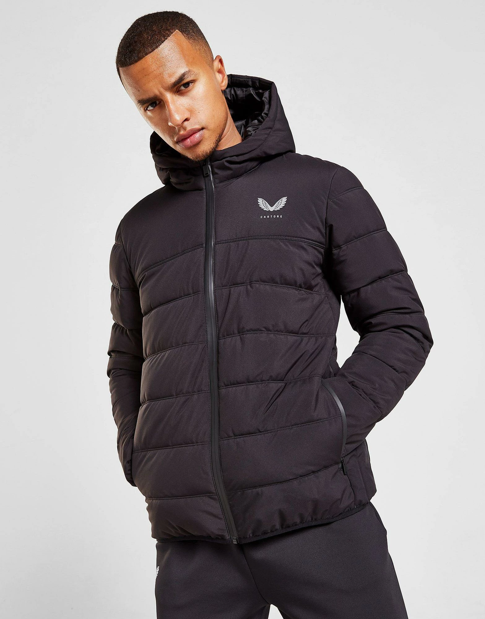 Castore Insulate Padded Jacket Sort 4 Castore Insulate Padded Jacket Sort - Billede 2