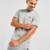Fred Perry Twin Tipped T-Shirt Herre Grå 2 Fred Perry Twin Tipped T-Shirt Herre Grå -Herretoj Salg jd 570452 a