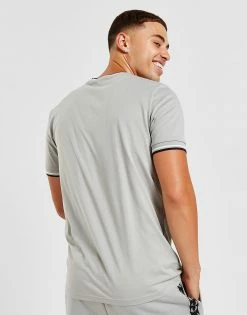 Fred Perry Twin Tipped T-Shirt Herre Grå -Herretoj Salg jd 570452 b