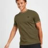 Fred Perry Twin Tipped T-Shirt Herre Grøn