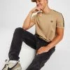Fred Perry Taped Retro Ringer T-Shirt Herre Brun -Herretoj Salg jd 570472 a