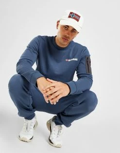 Napapijri Belk Crew Sweatshirt Herre Blå
