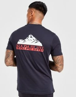 Napapijri Sondi Back Mountain T-shirt Sort 12 Napapijri Sondi Back Mountain T-shirt Sort -Herretoj Salg jd 571073 e