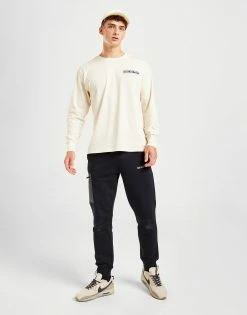 Napapijri Telemark Long Sleeve T-Shirt Hvid -Herretoj Salg jd 571093 f