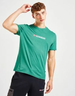 Napapijri Sory Logo T-Shirt Grøn -Herretoj Salg jd 571174 c