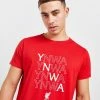 Official Team Liverpool FC YNWA T-Shirt Rød -Herretoj Salg jd 571586 a
