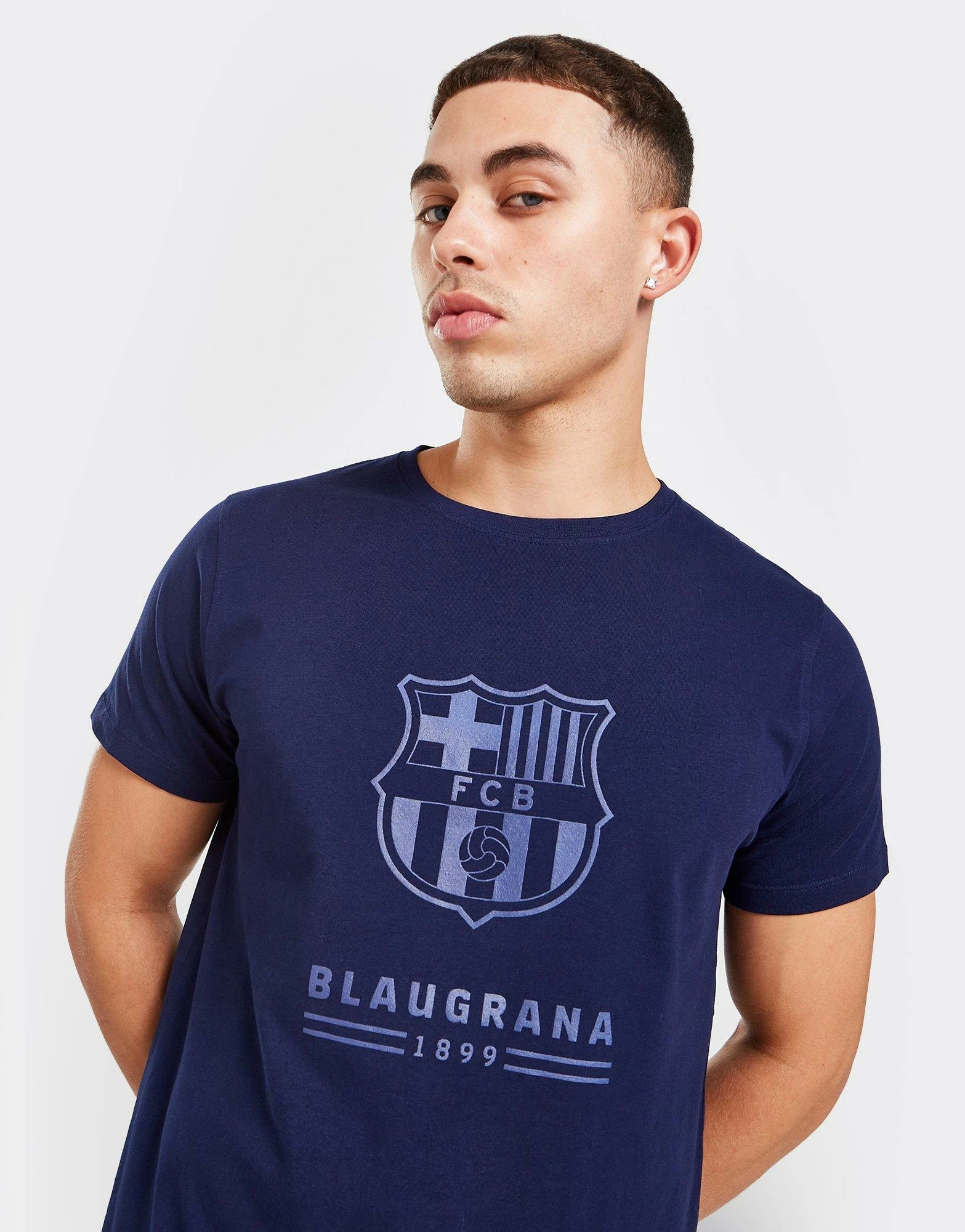 Official Team FC Barcelona Blaugrana T-Shirt Blå 3 Official Team FC Barcelona Blaugrana T-Shirt Blå
