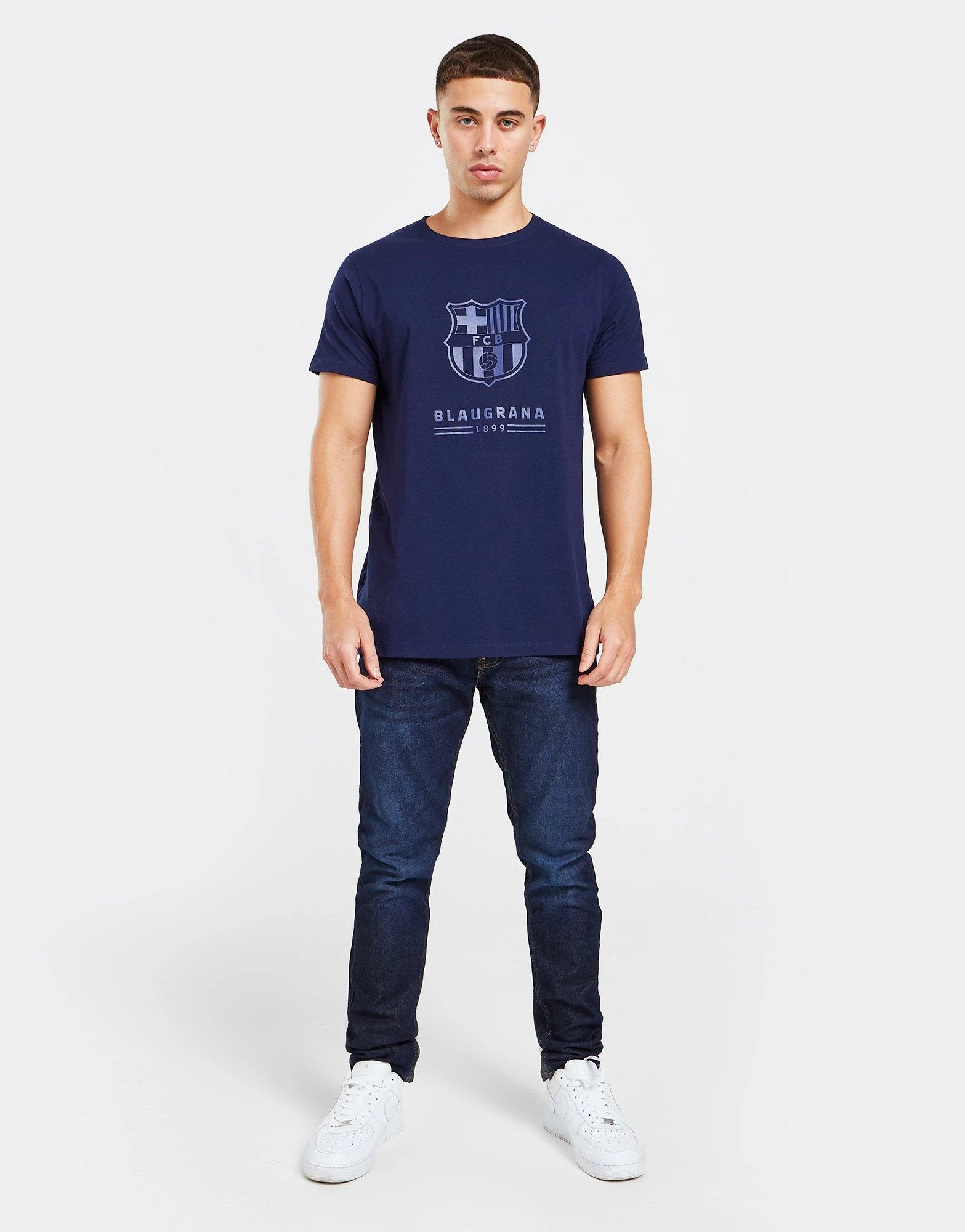 Official Team FC Barcelona Blaugrana T-Shirt Blå 6 Official Team FC Barcelona Blaugrana T-Shirt Blå - Billede 4