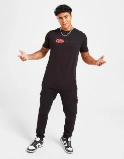 Supply & Demand Marker T-Shirt Sort -Herretoj Salg jd 571873 e