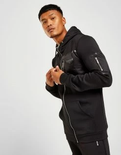 Supply & Demand Conceal Poly Hoodie Sort