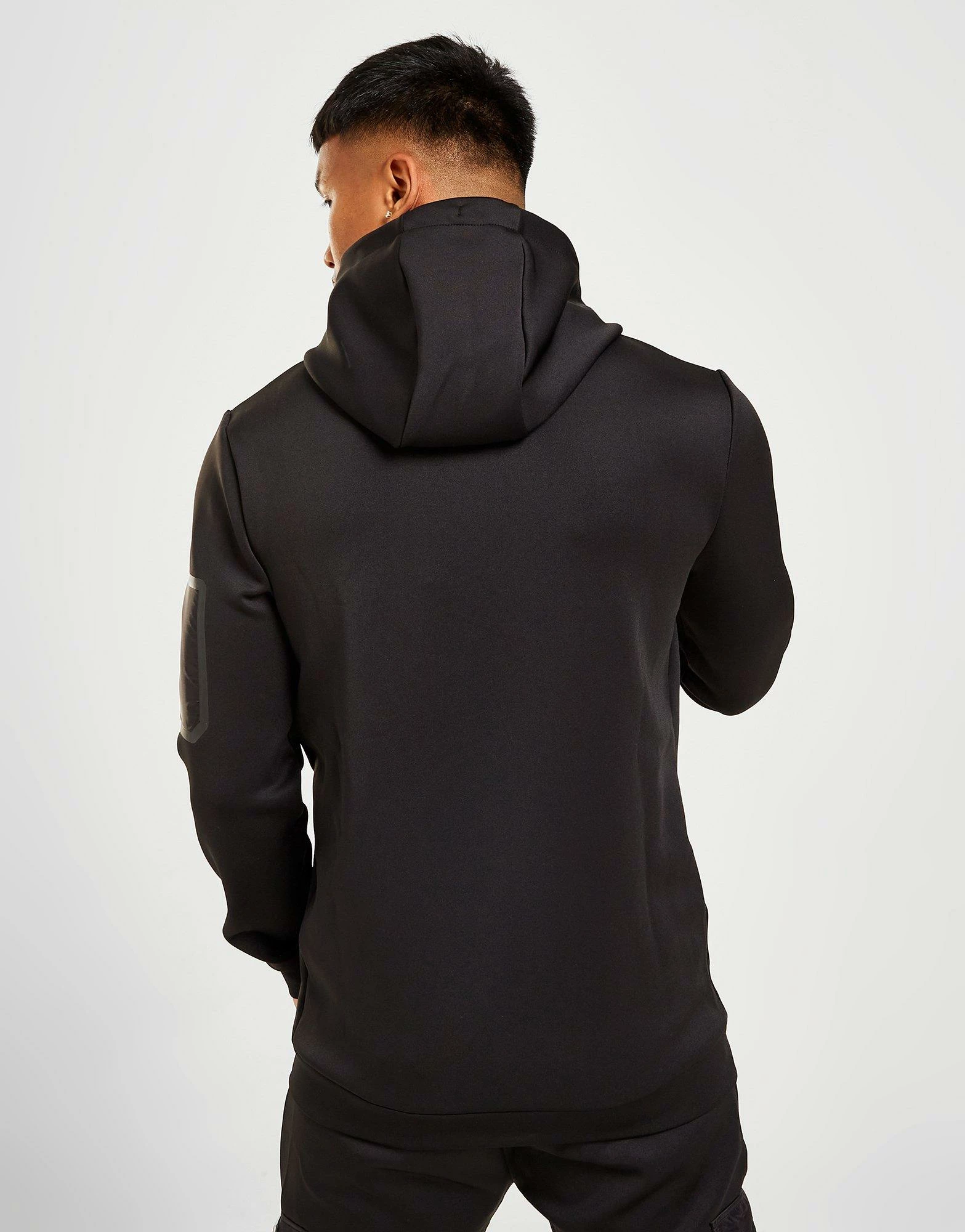 Supply & Demand Conceal Poly Hoodie Sort 5 Supply & Demand Conceal Poly Hoodie Sort - Billede 3