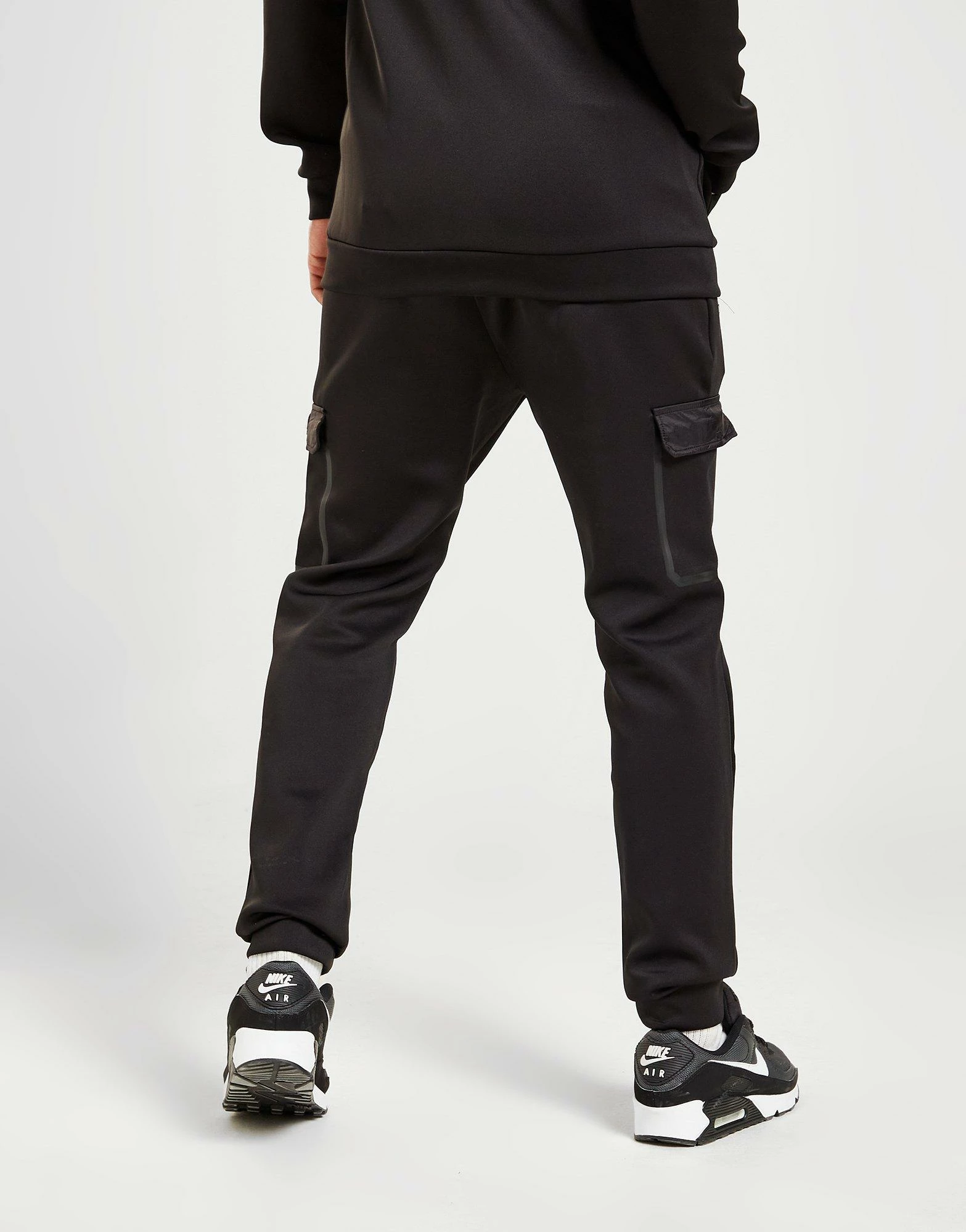 Supply & Demand Conceal Poly Track Pants Sort 6 Supply & Demand Conceal Poly Track Pants Sort - Billede 4
