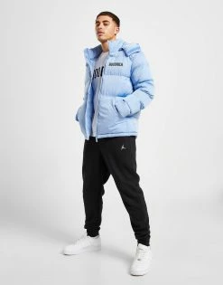 Hoodrich Stack Puffer Jacket Blå -Herretoj Salg jd 572767 c