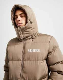 Hoodrich Stack Puffer Jacket Brun -Herretoj Salg jd 572801 d