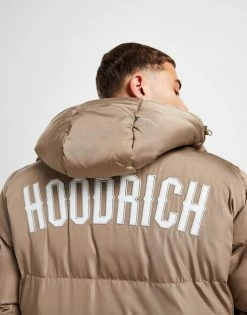 Hoodrich Stack Puffer Jacket Brun -Herretoj Salg jd 572801 e