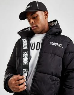 Hoodrich Infield Puffer Jacket Sort -Herretoj Salg jd 572806 d