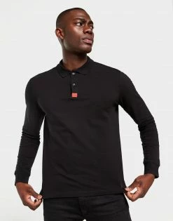 HUGO Deresolo Polo Shirt Sort