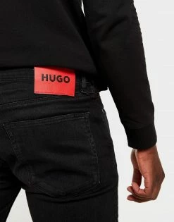 HUGO 734 Skinny Jeans Herre Sort -Herretoj Salg jd 572920 c
