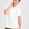 HUGO Demlock Embroidered Polo Shirt Hvid 1 HUGO Demlock Embroidered Polo Shirt Hvid -Herretoj Salg jd 572933 a
