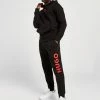 HUGO Dutschi Text Joggers Sort -Herretoj Salg jd 572936 a