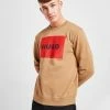 HUGO Duragol Square Sweatshirt Brun -Herretoj Salg jd 572937 a