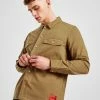 HUGO Enalu Overshirt Brun -Herretoj Salg jd 572944 a