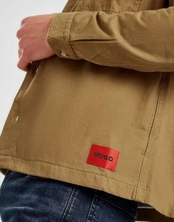 HUGO Enalu Overshirt Brun -Herretoj Salg jd 572944 c