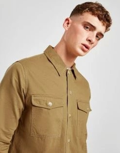 HUGO Enalu Overshirt Brun -Herretoj Salg jd 572944 d