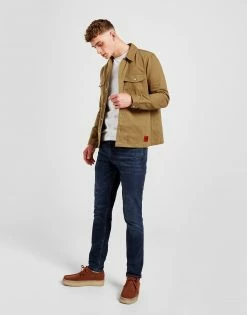 HUGO Enalu Overshirt Brun -Herretoj Salg jd 572944 f