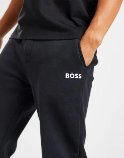 BOSS Fleece Joggers Sort -Herretoj Salg jd 573047 d