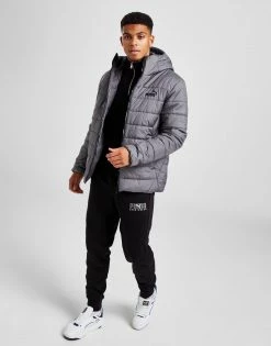 Puma Core Padded Jacket Grå -Herretoj Salg jd 573195 e