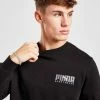 Puma Core Sportswear Sweatshirt Sort -Herretoj Salg jd 573515 a