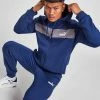Puma Panel Full Zip Tracksuit Blå -Herretoj Salg jd 573559 a