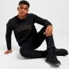 BOSS Salbo Sweatshirt Sort -Herretoj Salg jd 574178 a