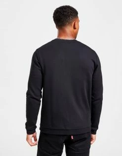 BOSS Salbo Sweatshirt Sort -Herretoj Salg jd 574178 f