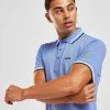 BOSS Paddy Polo Shirt Blå -Herretoj Salg jd 574209 a