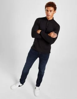 BOSS Pirol Polo Shirt Sort -Herretoj Salg jd 574210 d