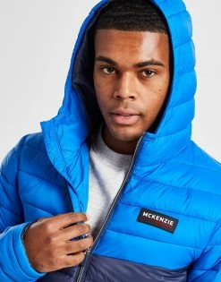 McKenzie Optic Padded Jacket Blå -Herretoj Salg jd 574274 b