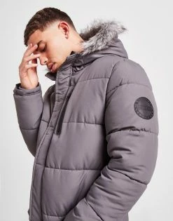 McKenzie Voyage Parka Jacket Grå -Herretoj Salg jd 574463 b