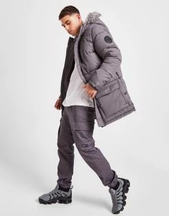 McKenzie Voyage Parka Jacket Grå -Herretoj Salg jd 574463 e