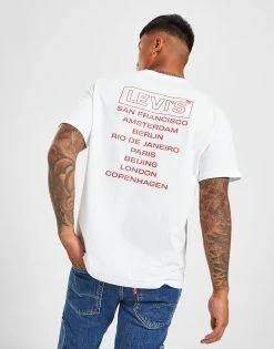 Levi's Tour T-Shirt Hvid -Herretoj Salg jd 575123 c