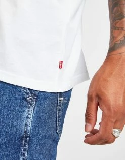 Levi's Tour T-Shirt Hvid -Herretoj Salg jd 575123 d