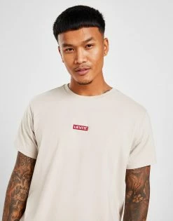 Levi's Baby Tab T-Shirt Herre Beige -Herretoj Salg jd 575124 e