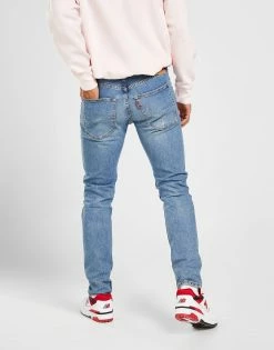 Levi's 512 Slim Taper Jeans Herre Blå -Herretoj Salg jd 575128 c