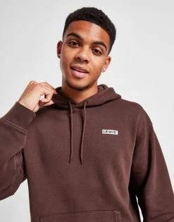 LEVI'S Babytab Overhead Hoodie Brun -Herretoj Salg jd 575134 b